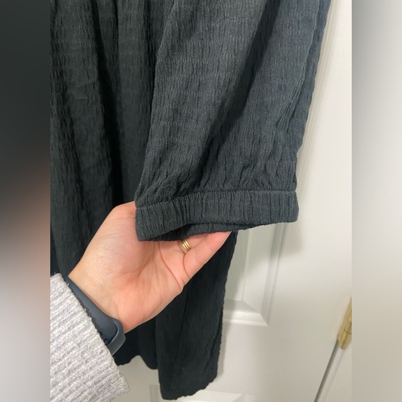 Forever 21 Plus 3X Black Long Sleeve Dress - Picture 3 of 4